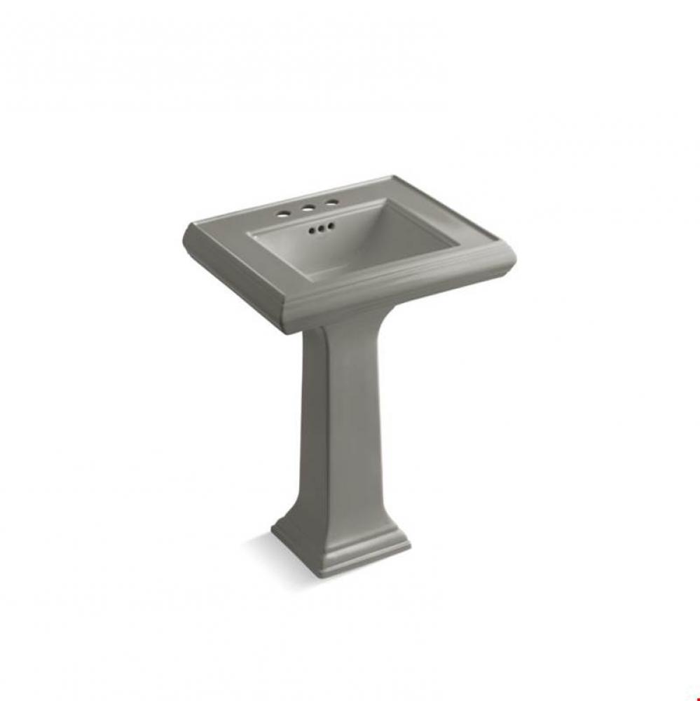 Memoirs® Classic Classic 24'' pedestal bathroom sink with 4'' centerset f