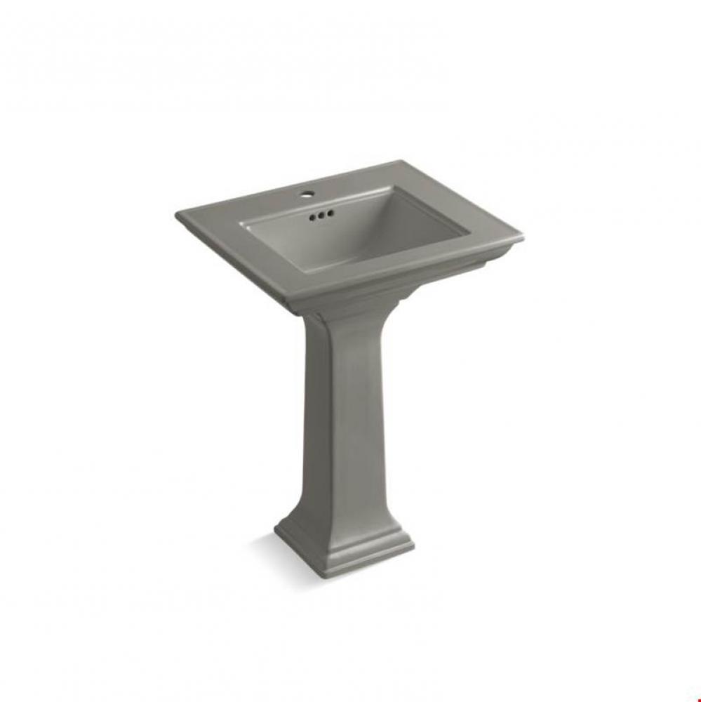 Memoirs® Stately 24'' Pedestal bathroom sink with single faucet hole