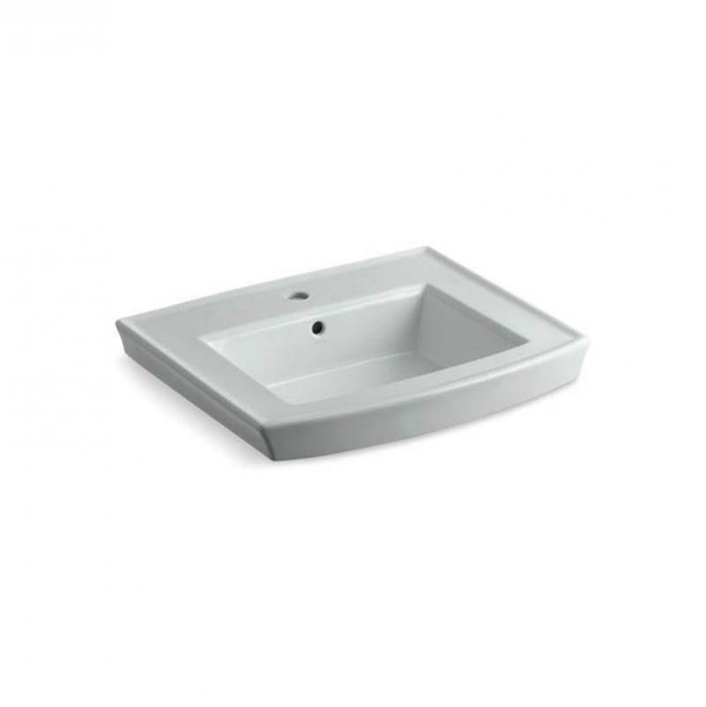 Archer® 24'' rectangular pedestal bathroom sink
