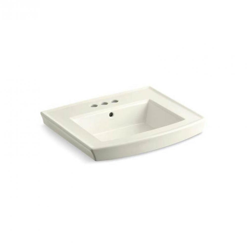 Archer® 24'' rectangular pedestal bathroom sink