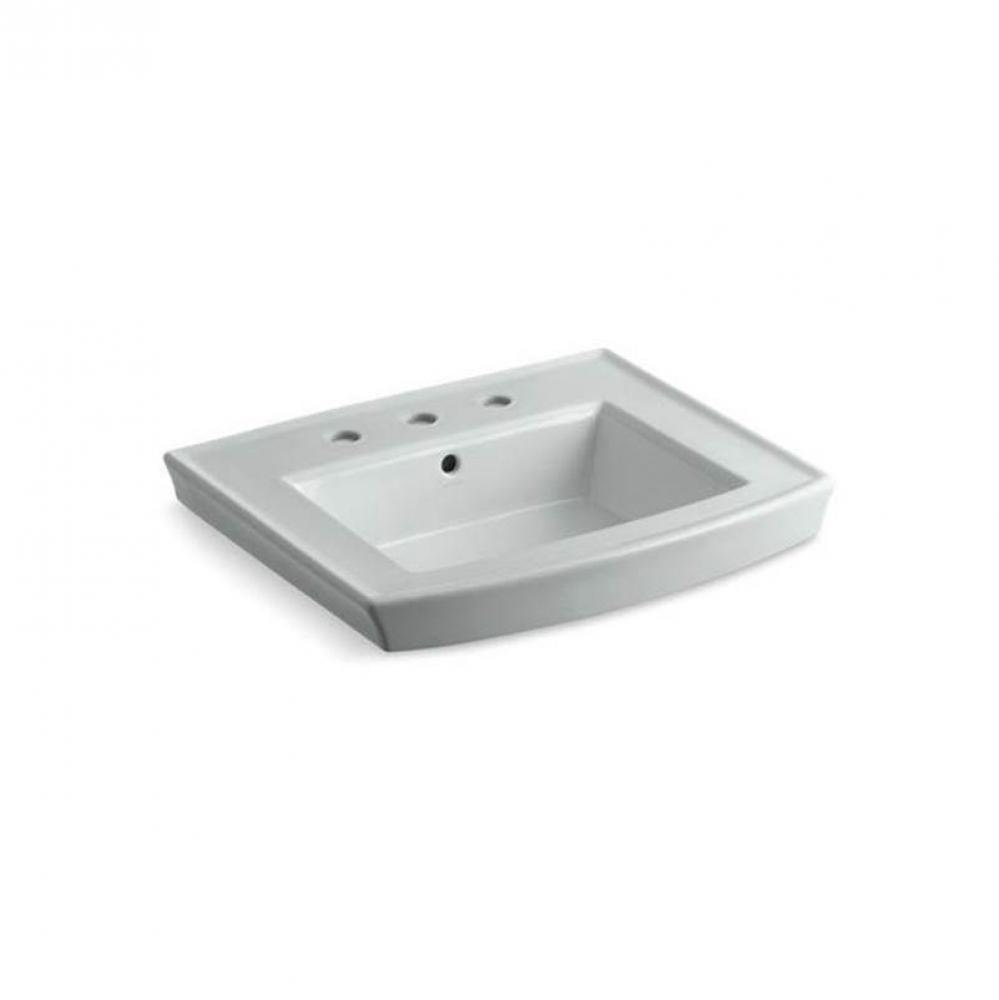 Archer® 24'' rectangular pedestal bathroom sink