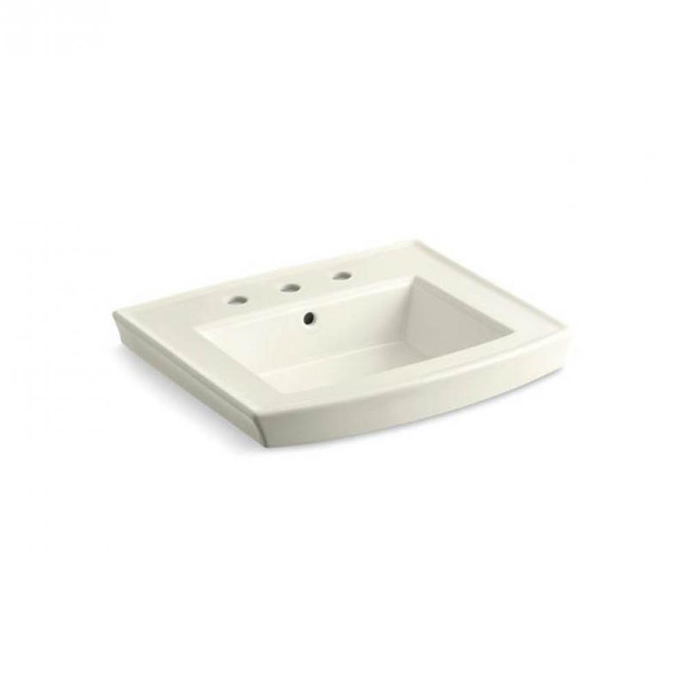 Archer® 24'' rectangular pedestal bathroom sink
