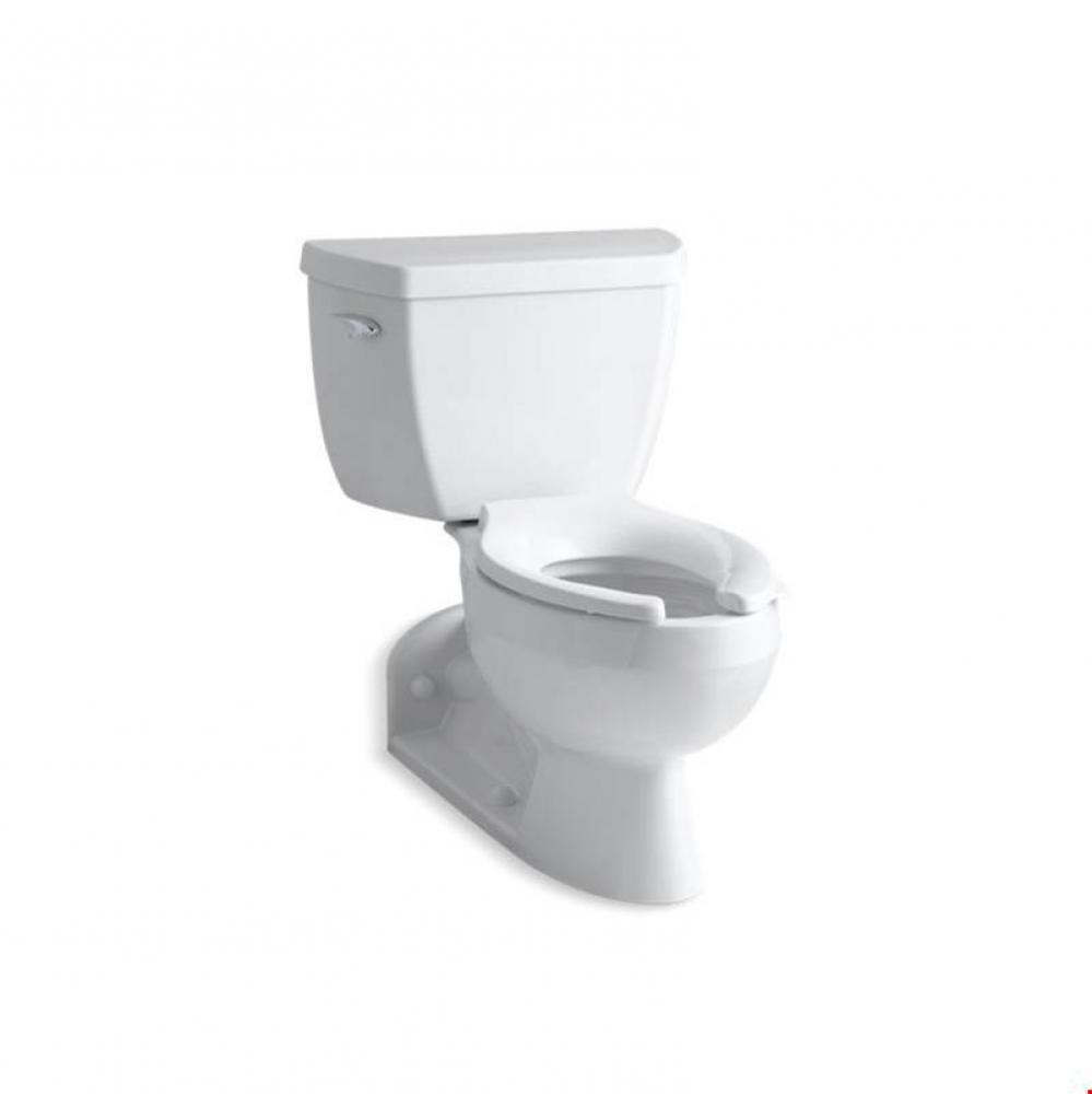Barrington™ Two-piece elongated 1.6 gpf toilet with Pressure Lite® flushing technology, lef