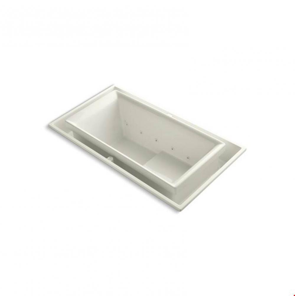 sok® 63'' x 31-1/2'' drop-in Effervescence bath with right-hand drain