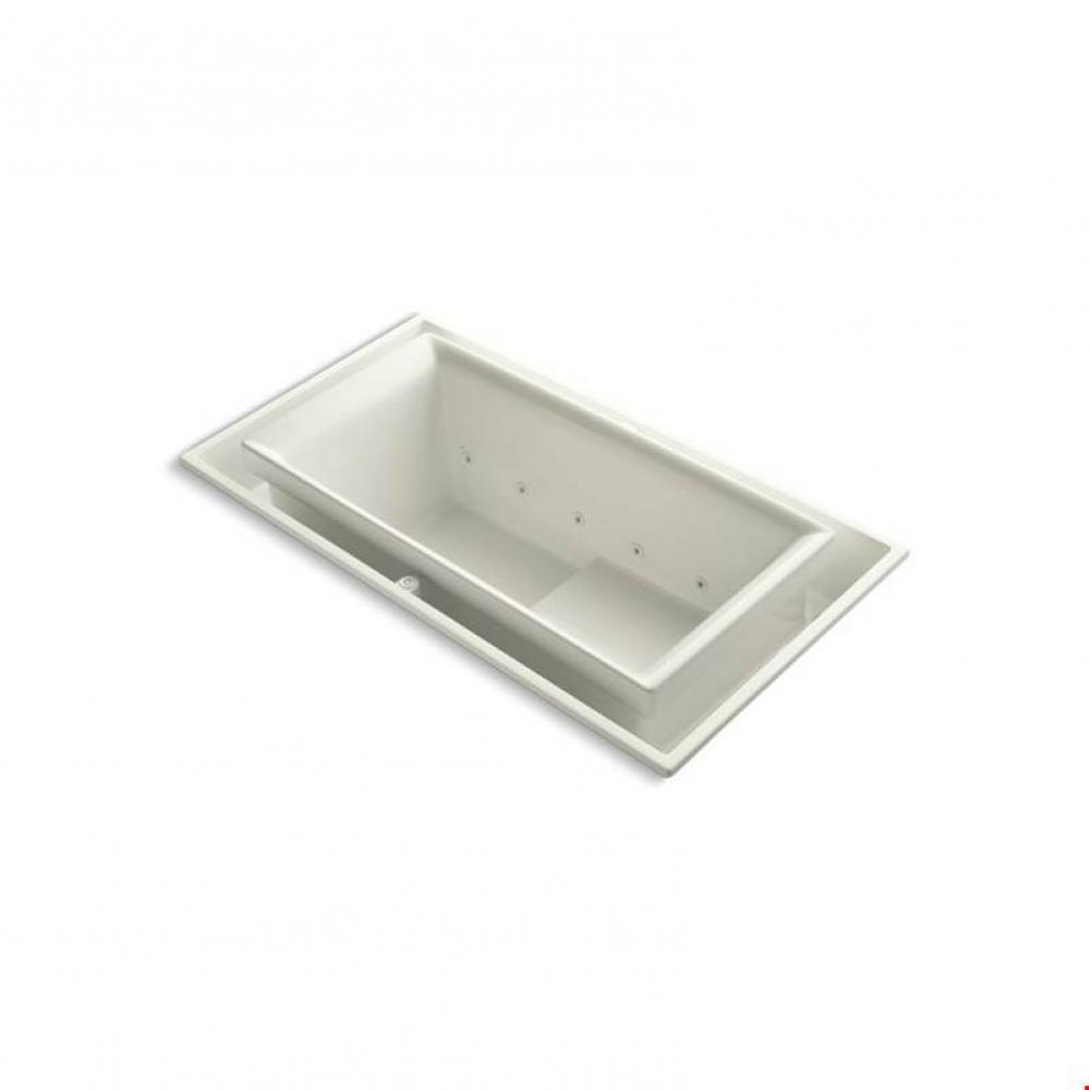 sok® 63'' x 31-1/2'' drop-in Effervescence bath with left-hand drain