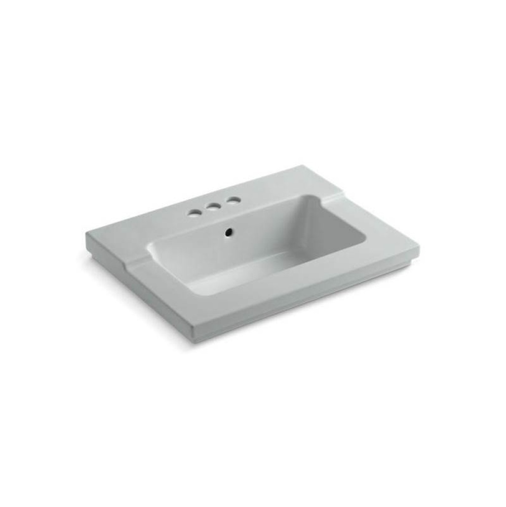 Tresham® vanity-top bathroom sink with 4'' centerset faucet holes
