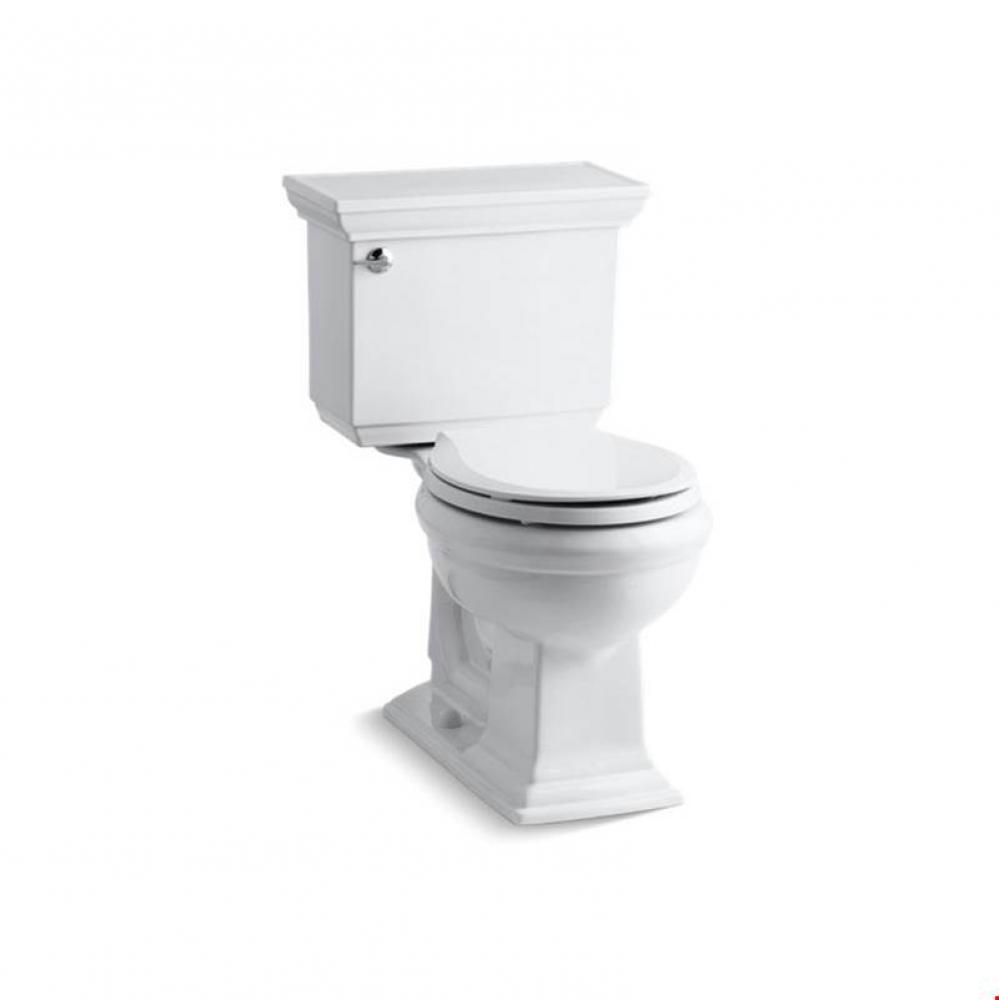 Memoirs® Stately Two-piece round-front 1.28 gpf chair height toilet with insulated tank