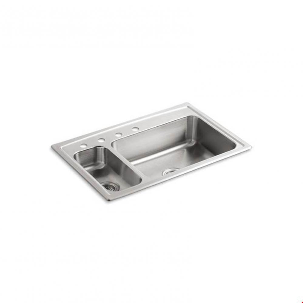 Toccata™33X22 Ss Sink/4-Hole