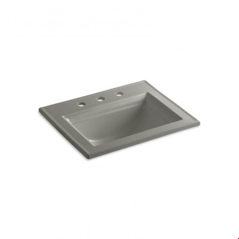 Memoirs® Stately Drop-in bathroom sink with 8'' widespread faucet holes