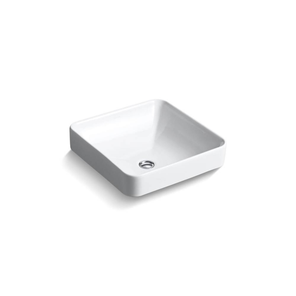 Vox® 16-1/4'' square vessel bathroom sink