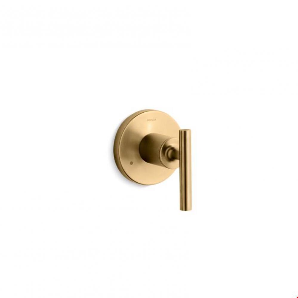 Purist® Valve trim with lever handle for transfer valve, requires valve