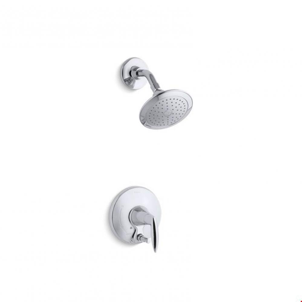 Alteo® Rite-Temp® shower trim set with push-button diverter, valve not included