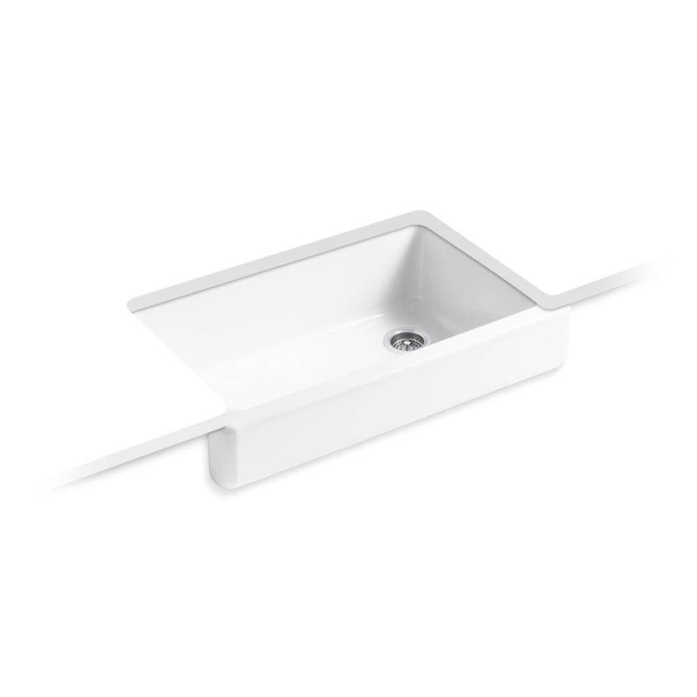 Whitehaven® 35-1/2'' undermount single-bowl farmhouse kitchen sink