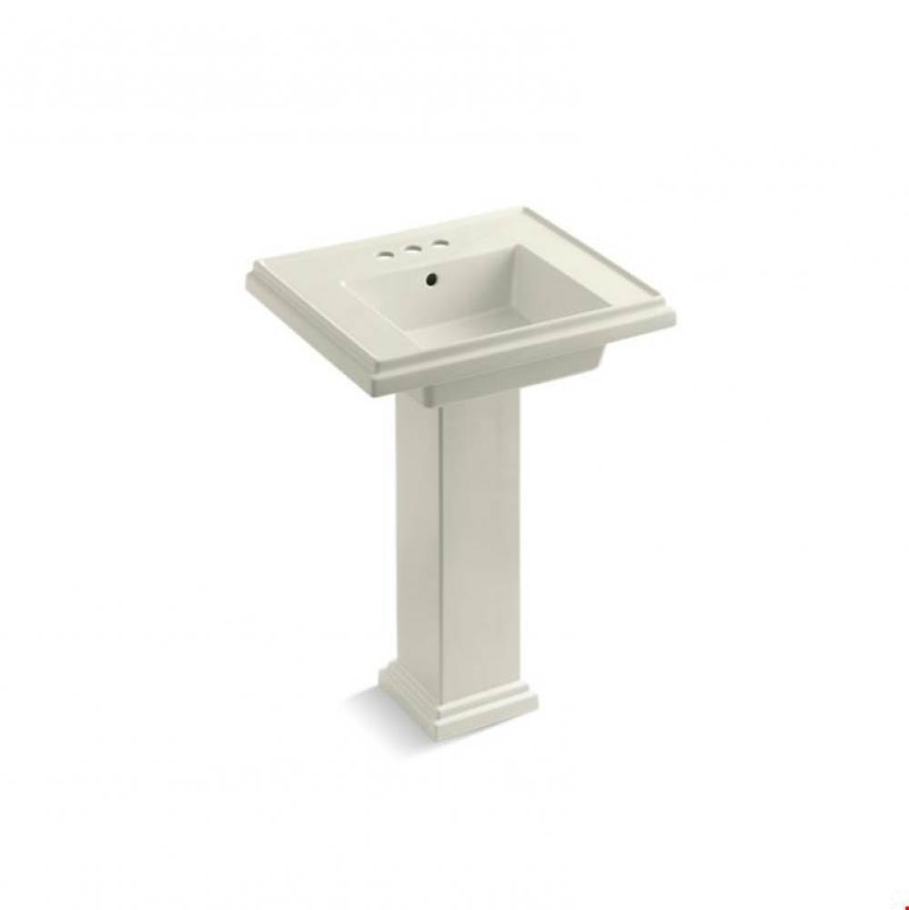 Tresham® 24'' pedestal bathroom sink with 4'' centerset faucet holes