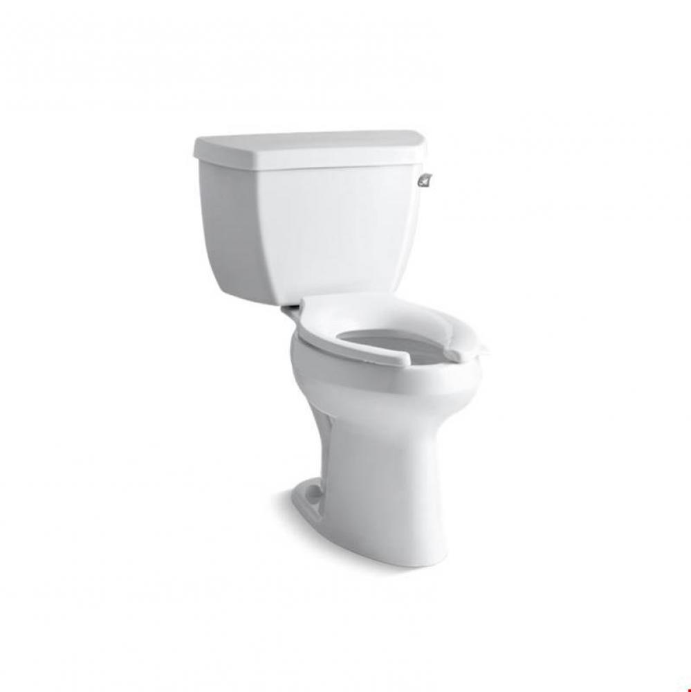 Highline® Classic Two-piece elongated chair height toilet with tank cover locks