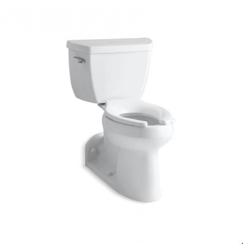 Barrington™ Two-piece elongated chair height toilet with tank cover locks