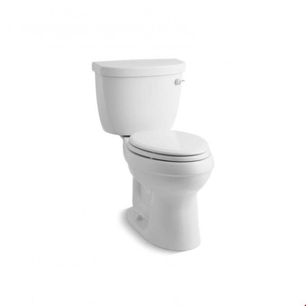 Cimarron® Comfort Height® Two-piece elongated 1.28 gpf chair height toilet with right-ha