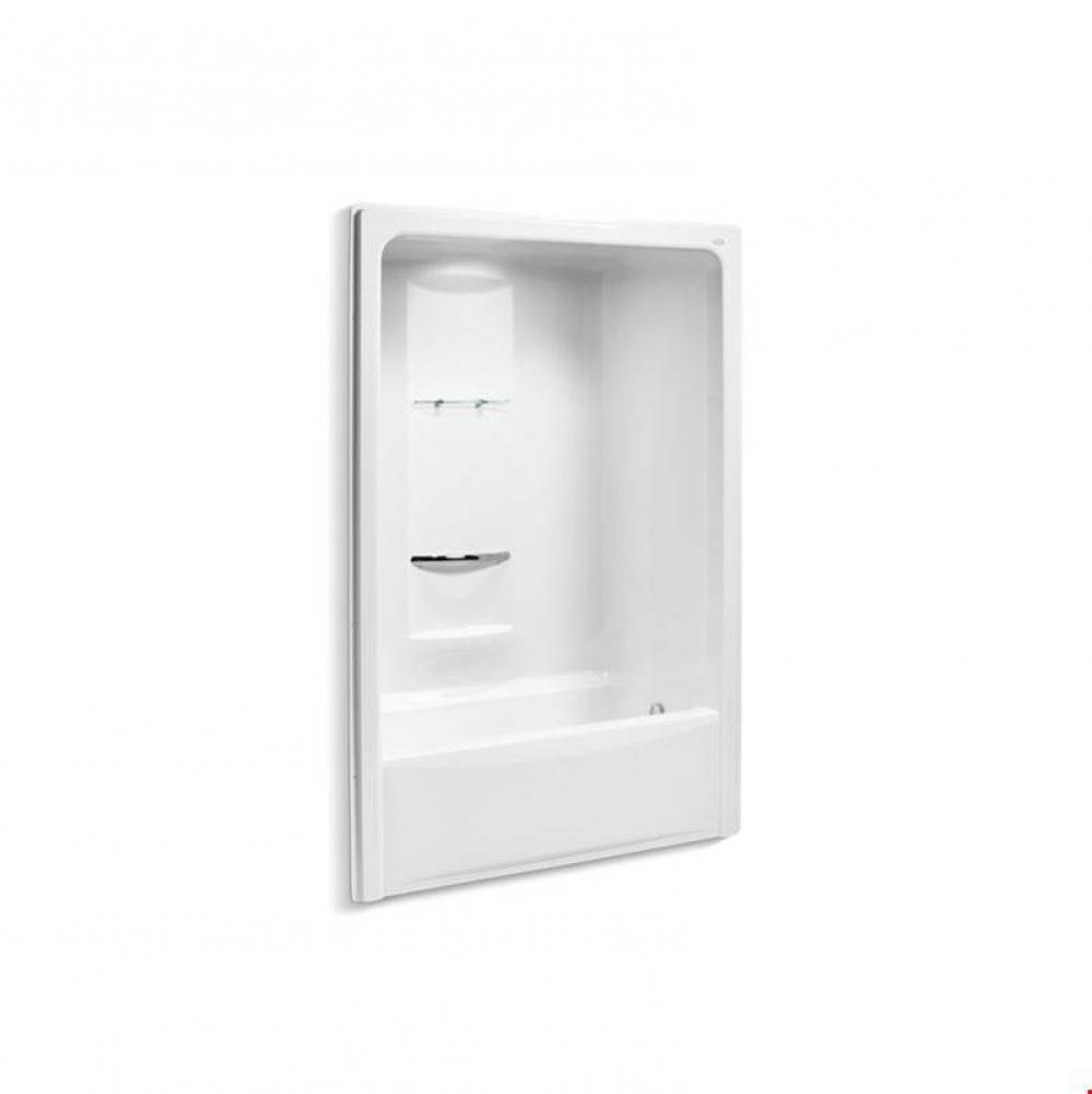 Sonata® 60'' x 35'' bath and shower stall with right hand drain, requires