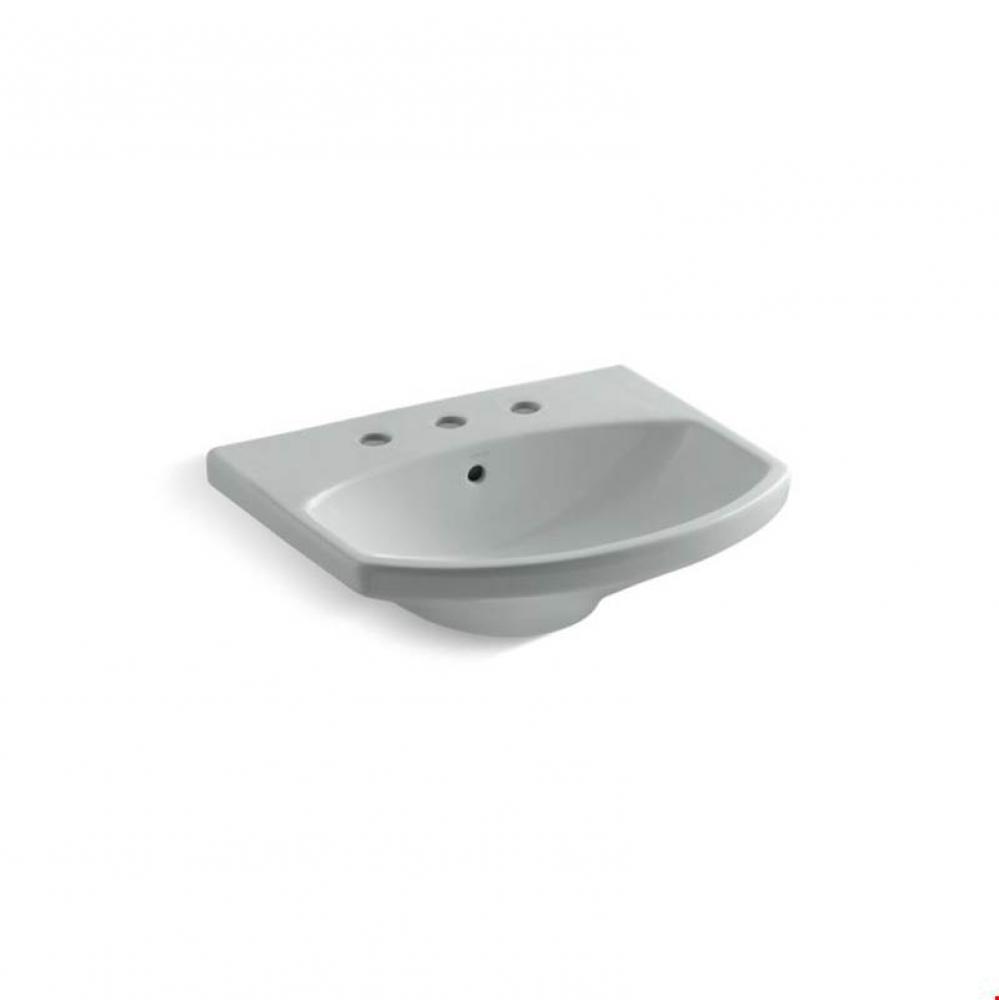 Cimarron® Bathroom sink with 8'' widespread faucet holes