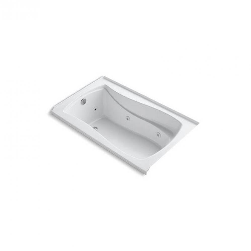 Mariposa® 60'' x 36'' alcove whirlpool, left drain