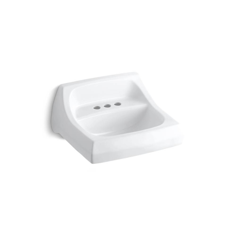 Kingston™ 21-1/4'' x 18-1/8'' wall-mount/concealed arm carrier bathroom sink