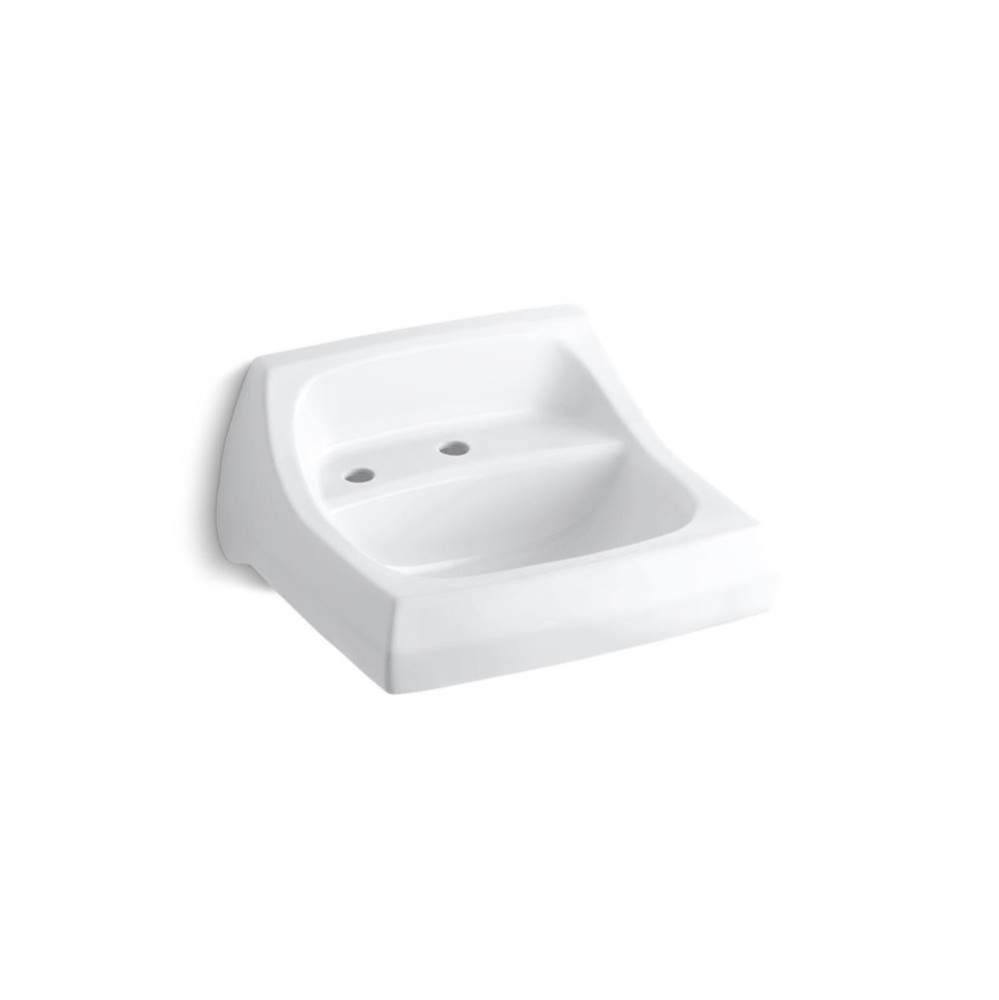 Kingston™ 21-1/4'' x 18-1/8'' wall-mount/concealed arm carrier bathroom sink