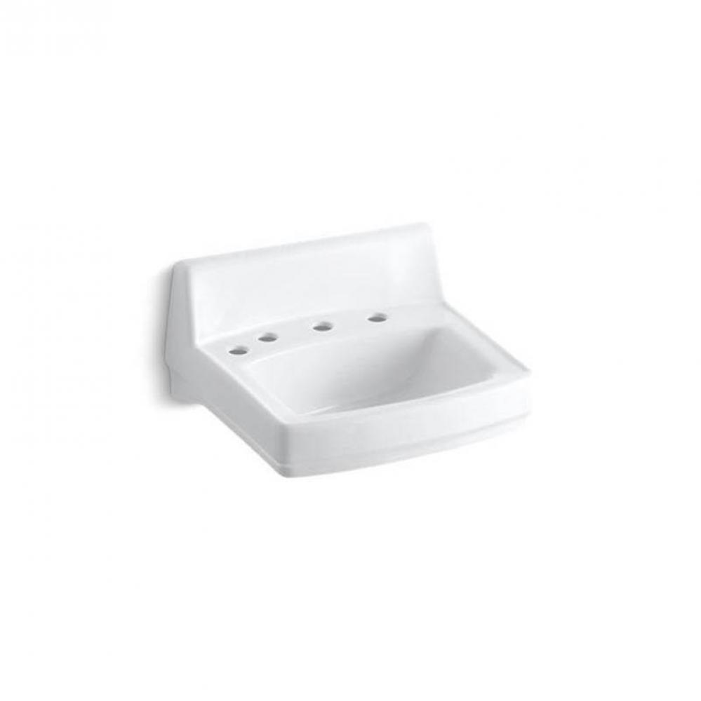 Greenwich™ 20-3/4'' x 18-1/4'' wall-mount/concealed arm carrier bathroom sin