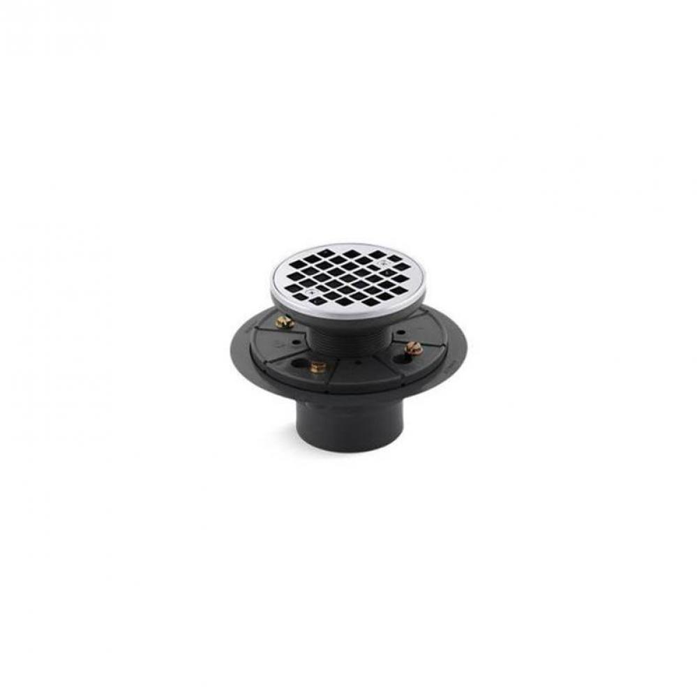 Clearflo Round design tile-in shower drain