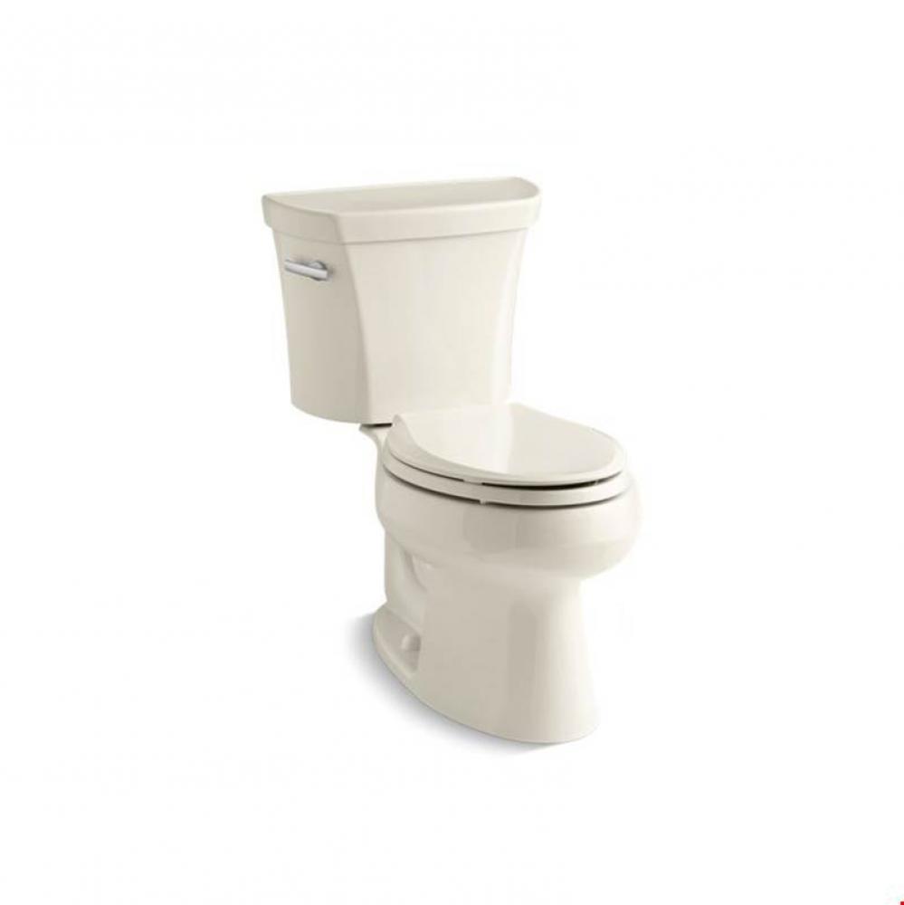 Wellworth® Two-piece elongated 1.28 gpf toilet with tank cover locks and insulated tank