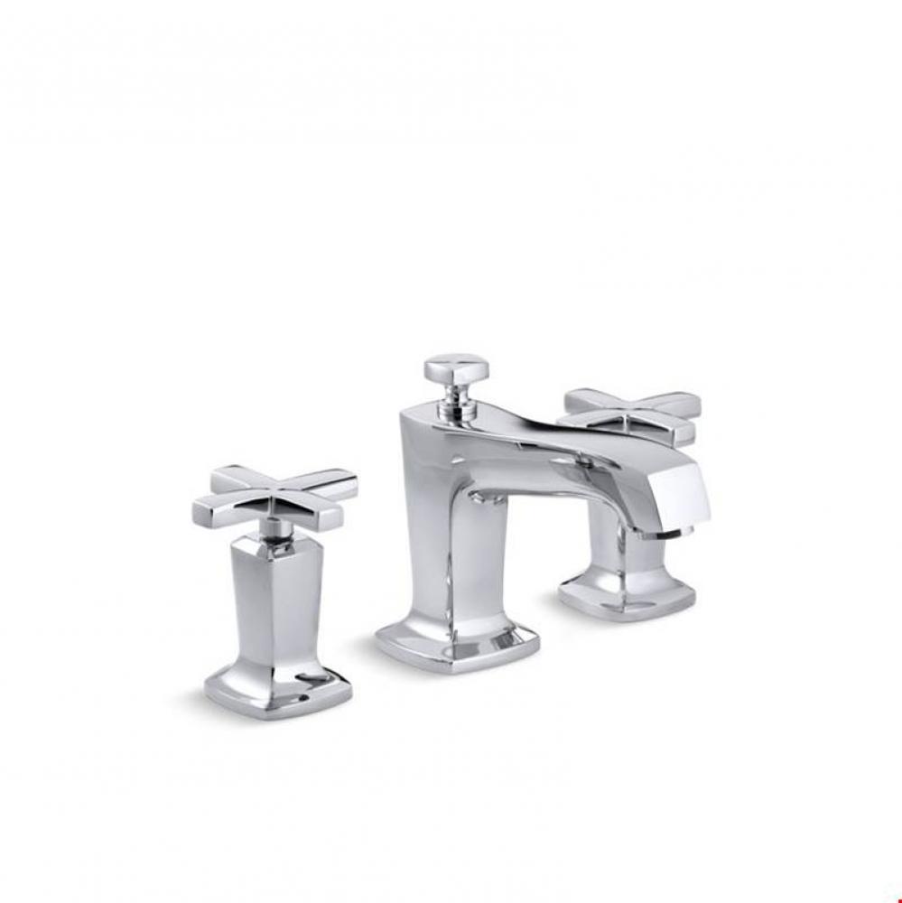 Margaux® Widespread bathroom sink faucet with cross handles
