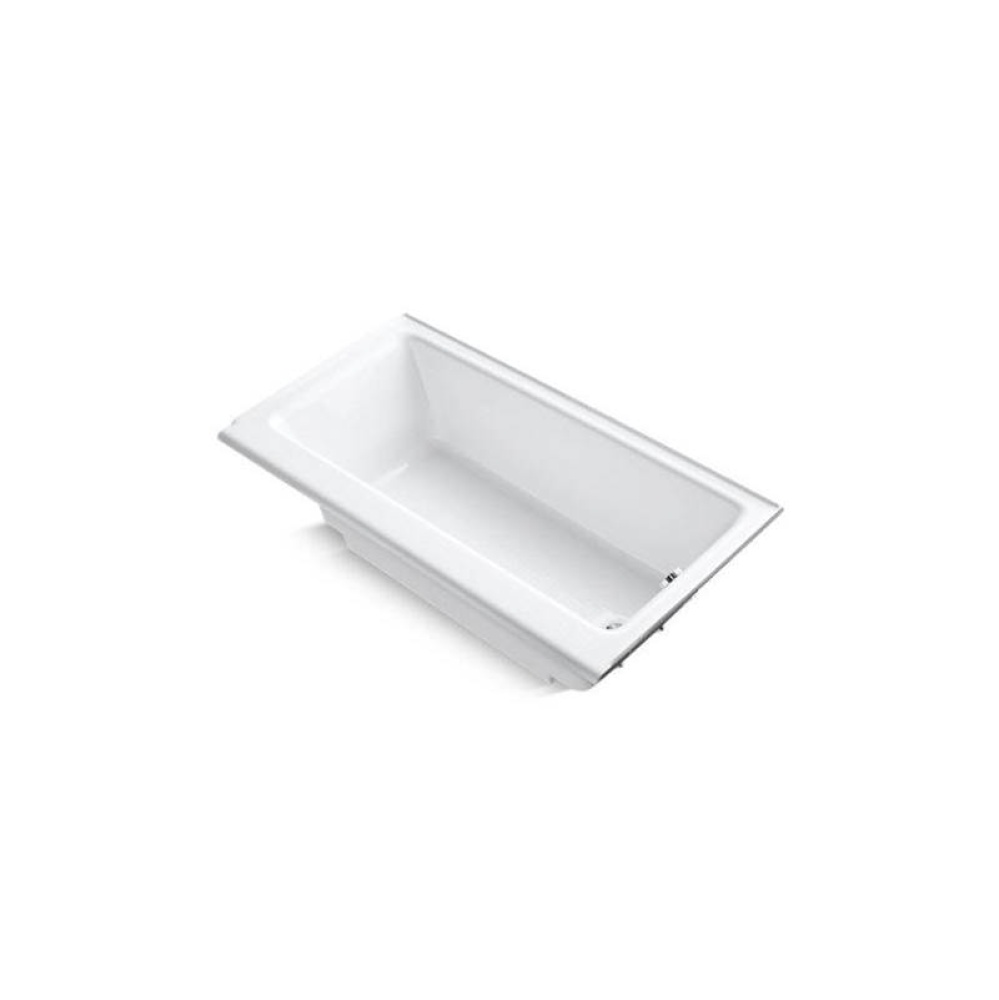 Highbridge® 60'' x 32'' alcove bath with enameled apron and right-hand dr