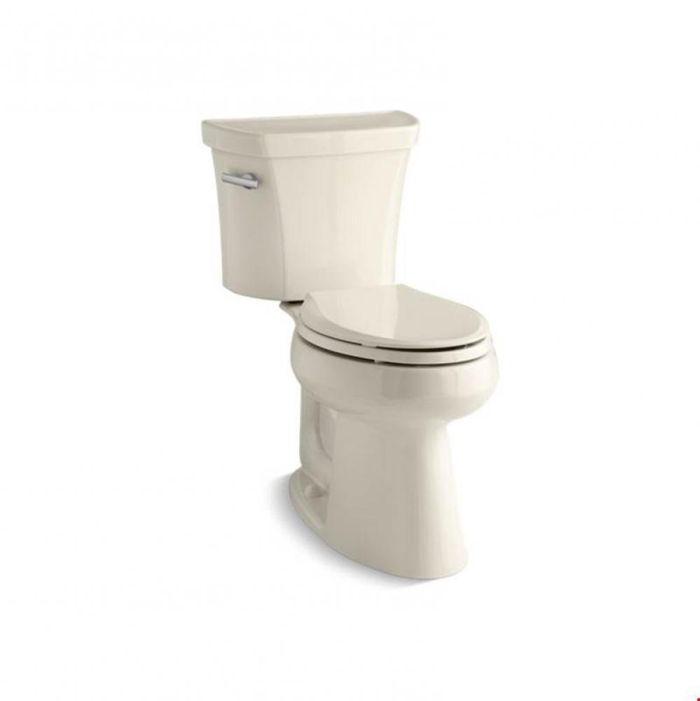 Highline® Comfort Height® Two-piece elongated 1.28 gpf chair height toilet with tank cov