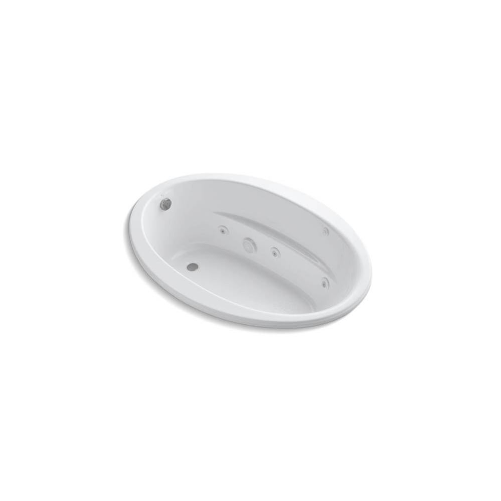 Sunward® 60'' x 42'' drop-in whirlpool bath with Bask® heated surfac