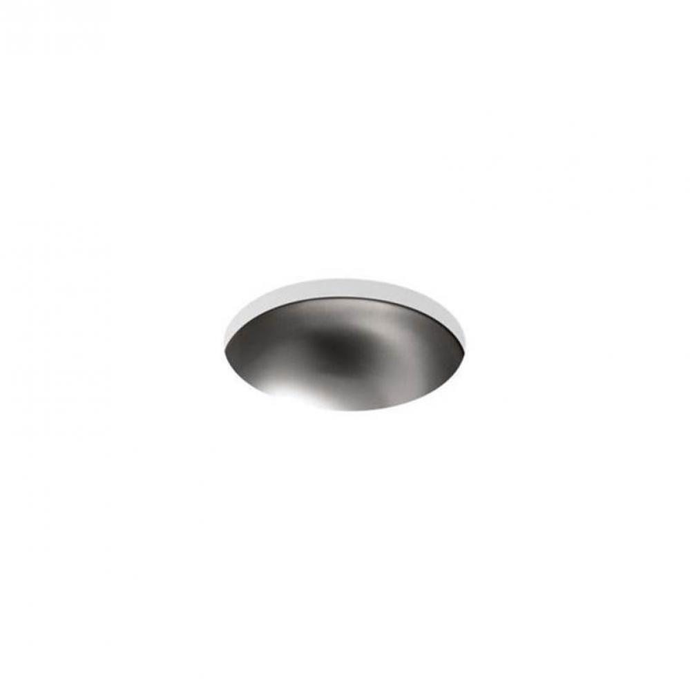 Bolero® 13-3/4'' round drop-in/undermount bathroom sink, no overflow