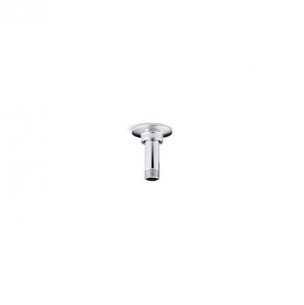 3'' ceiling-mount single-function rainhead arm and flange