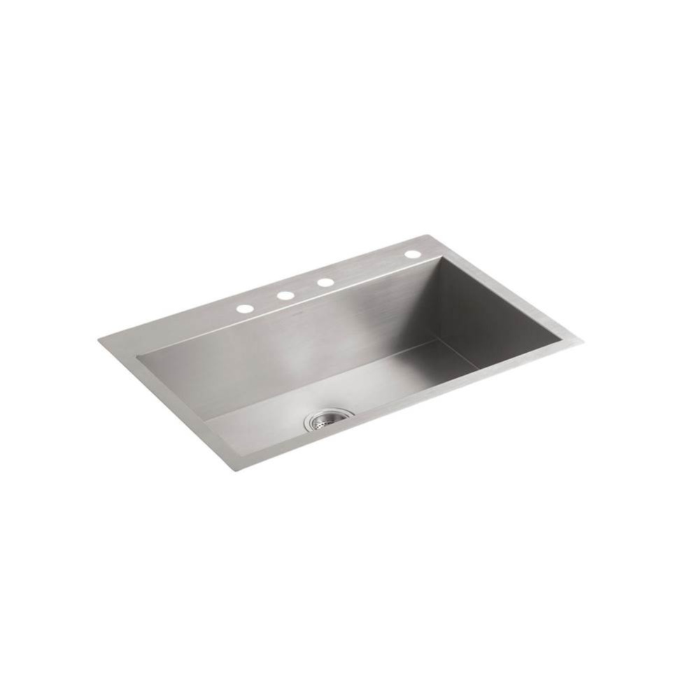 Vault™ 32'' undermount single-bowl large kitchen sink
