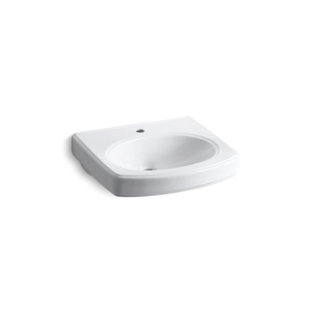 Pinoir® 22'' oval wall-mount bathroom sink