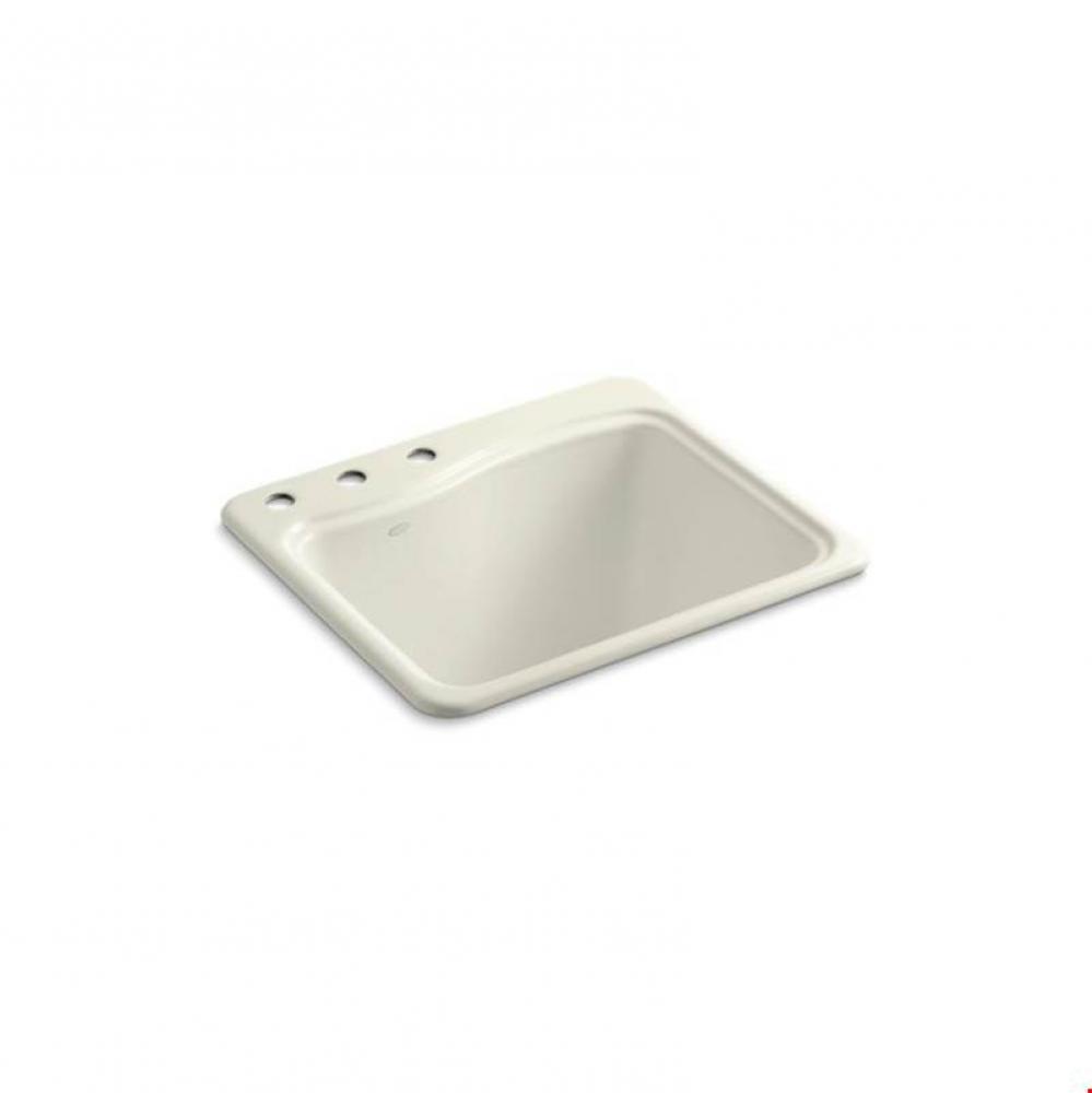 River Falls™ 25'' x 22'' x 14-15/16'' top-mount utility sink with