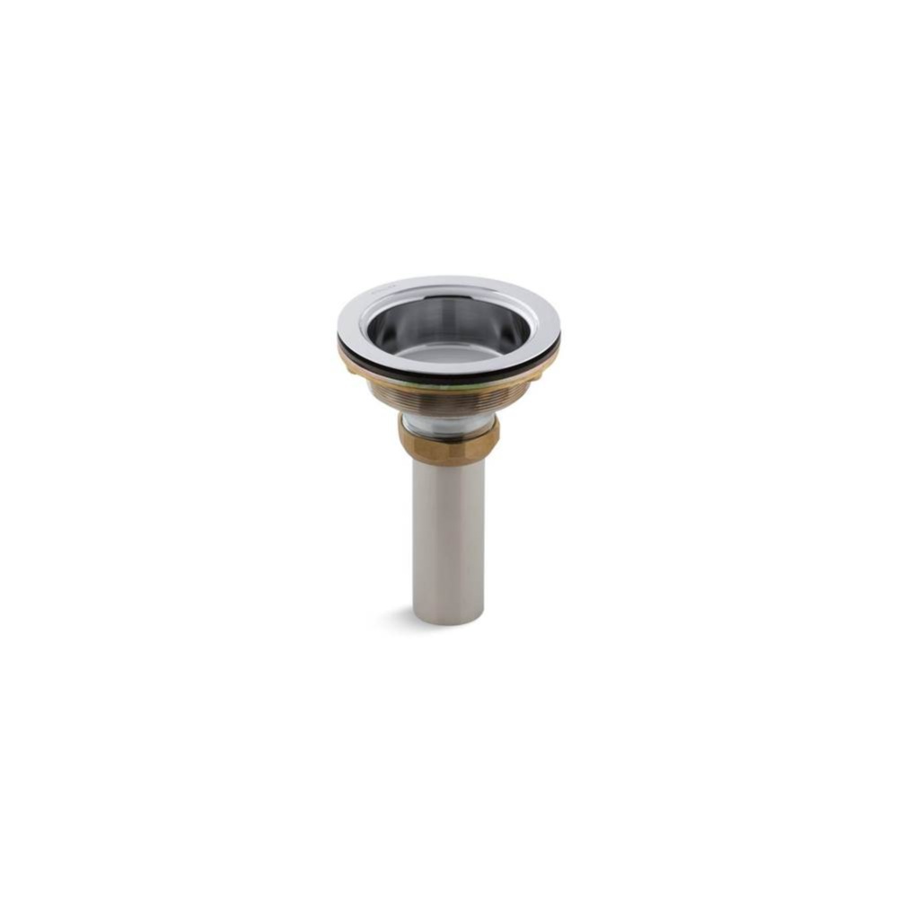 Duostrainer® Sink drain body with tailpiece