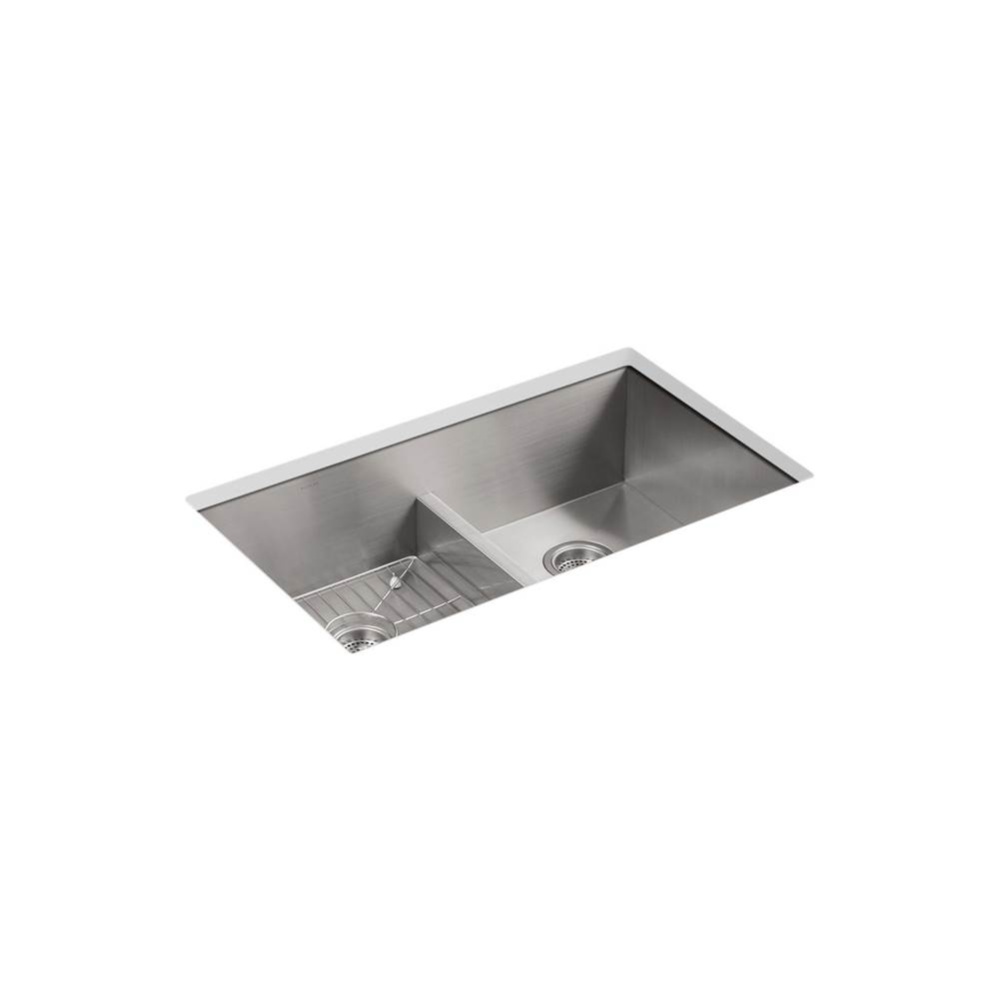 Vault™ Smart Divide® 33'' top-/undermount double-bowl kitchen sink