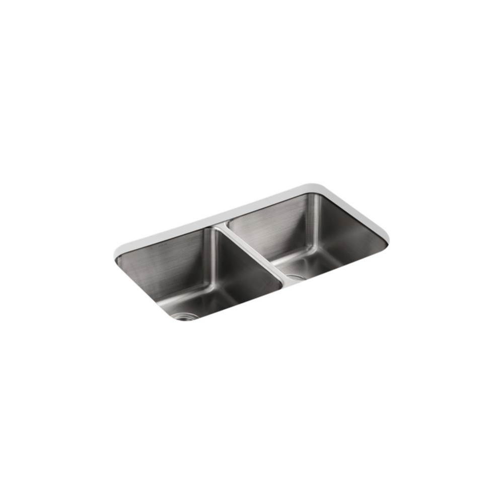 Undertone® 31-1/2'' undermount double-bowl kitchen sink