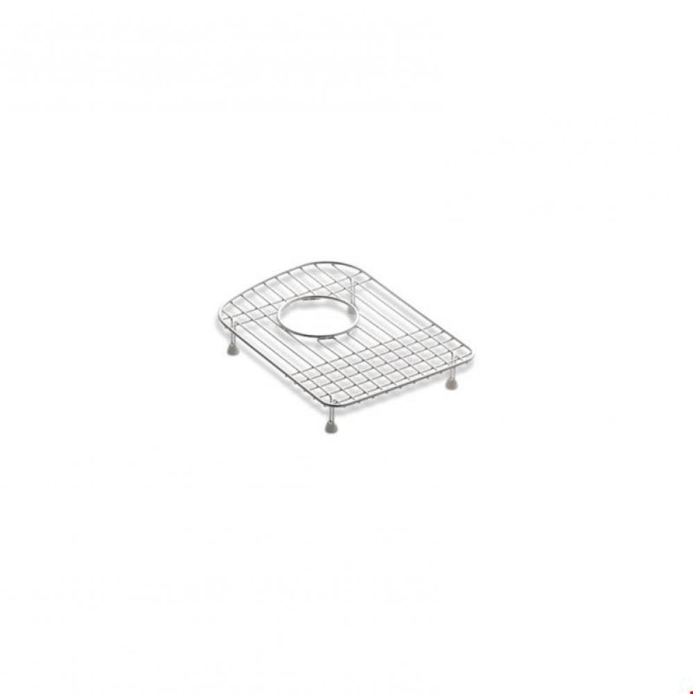 Woodfield® 9-1/2'' x 13'' stainless steel sink rack, for left bowl