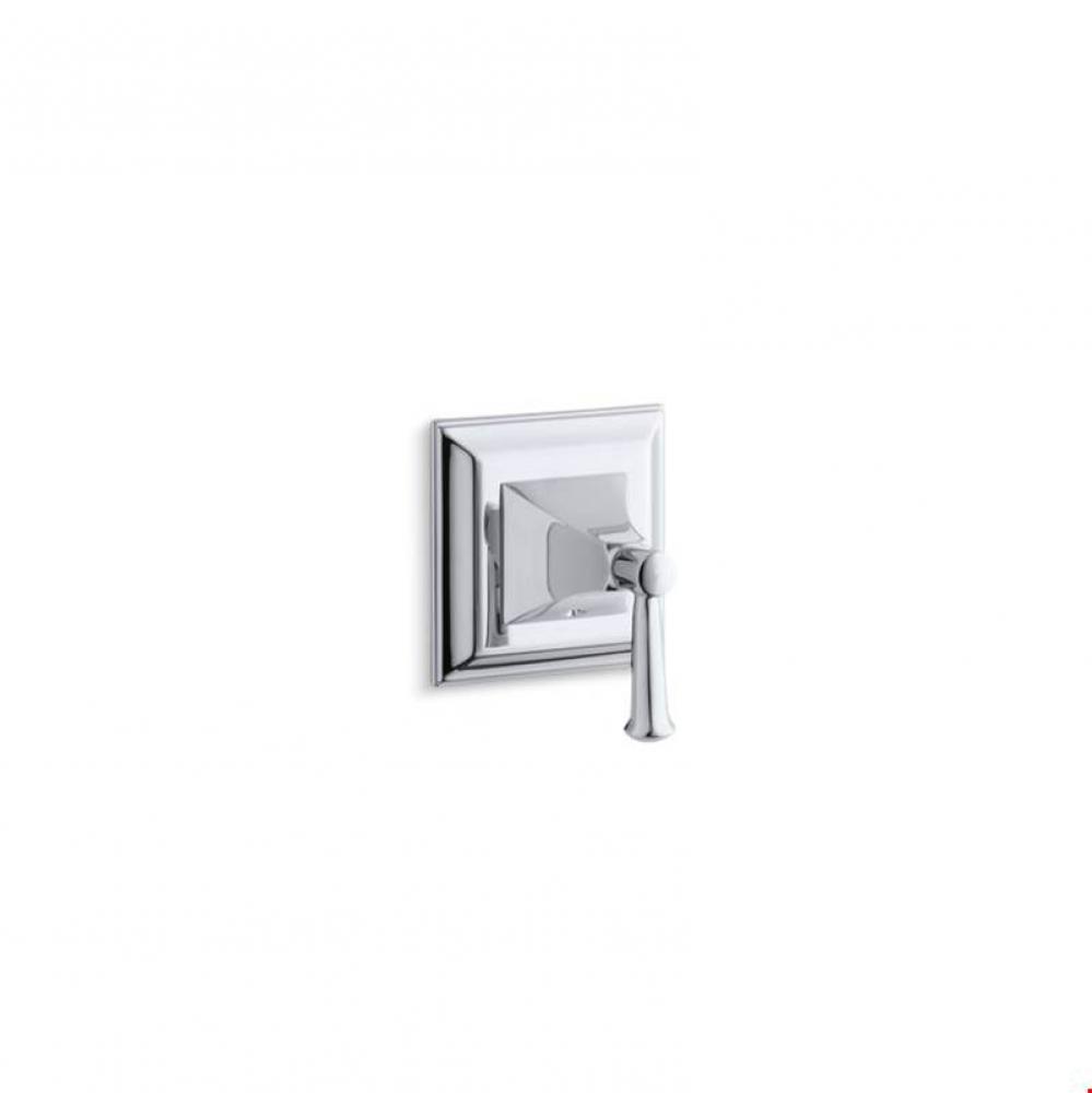 Memoirs® Stately Valve trim with lever handle for volume control valve, requires valve