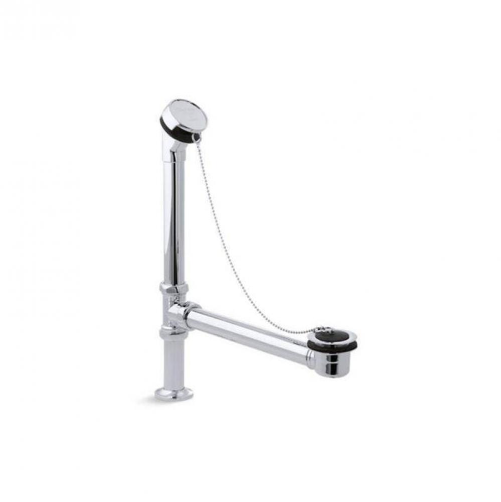 Antique™ Bath drain, chain and rubber stopper