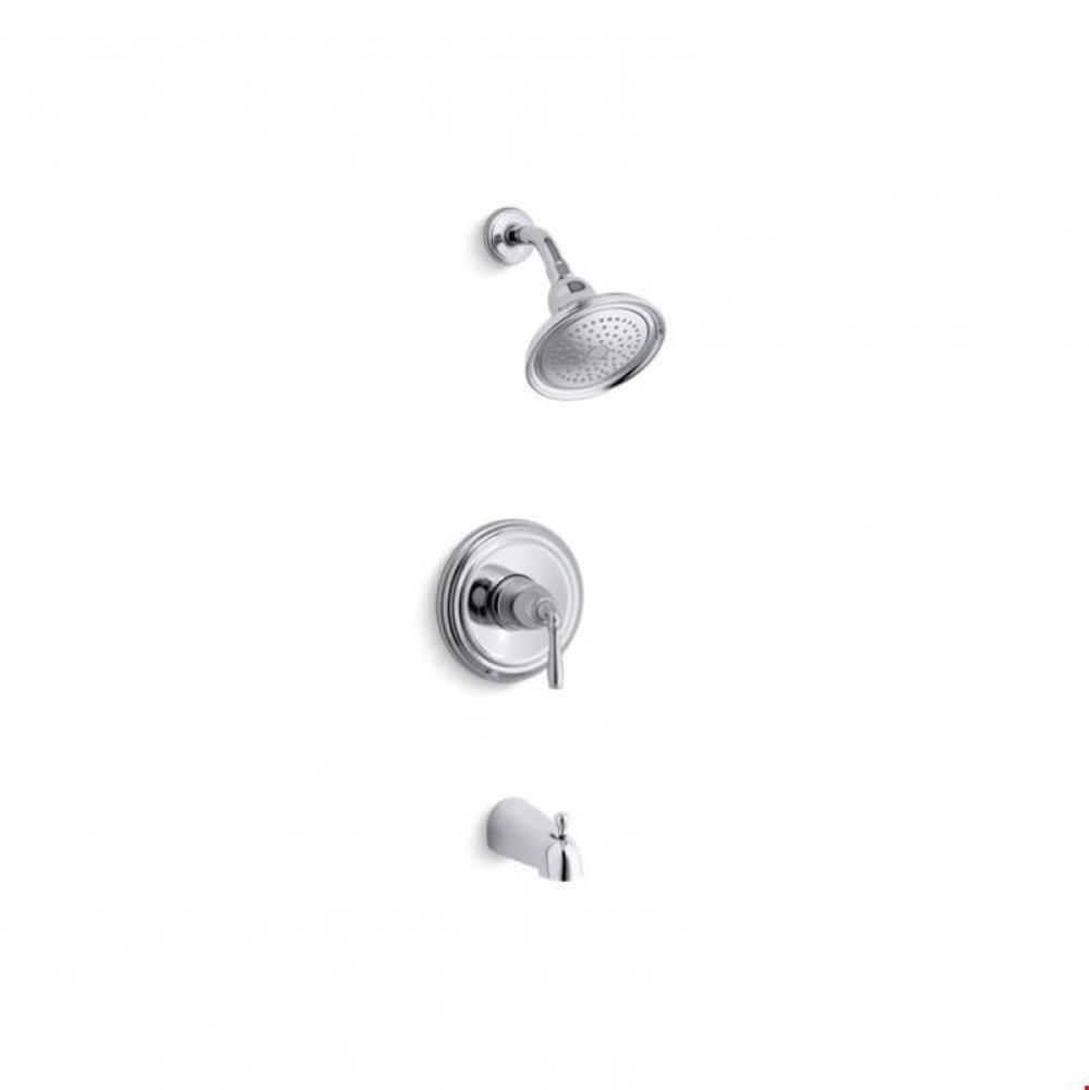Devonshire® Rite-Temp® bath and shower trim with slip-fit spout and 2.5 gpm showerhead