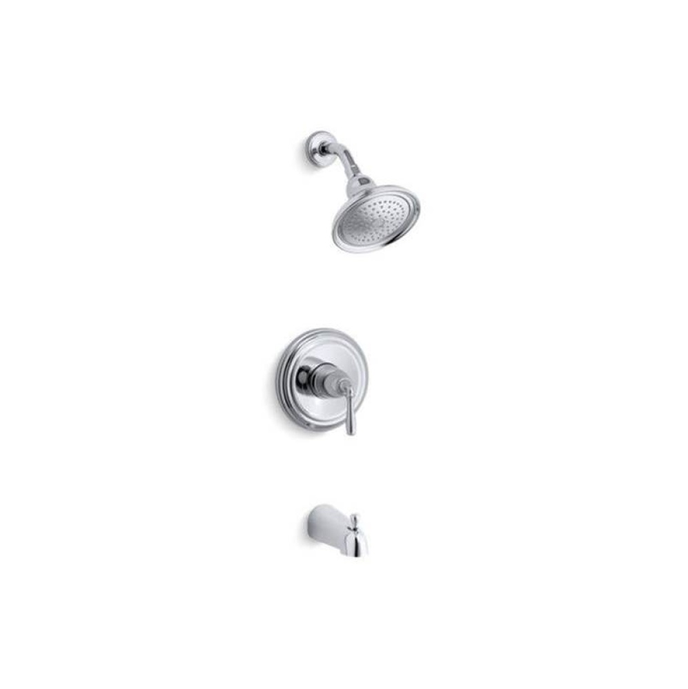 Devonshire® Rite-Temp® bath and shower trim with slip-fit spout and 2.5 gpm showerhead