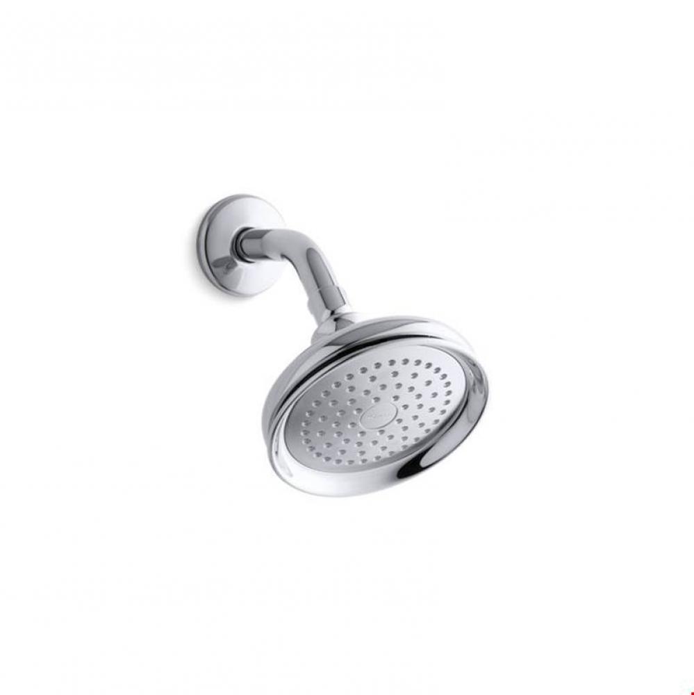 Fairfax® 2.5 gpm single-function showerhead with Katalyst® air-induction technology