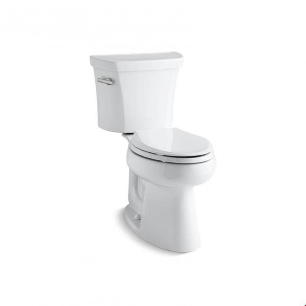 Highline® Comfort Height® Two-piece elongated 1.0 gpf chair height toilet with tank cove