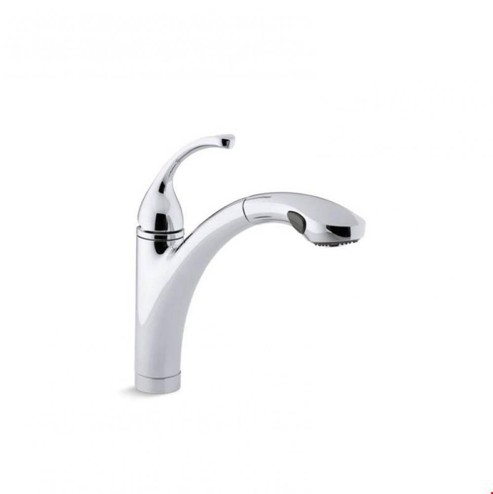 Forte® single-hole or 3-hole kitchen sink faucet with 10-1/8'' pull-out spray spout