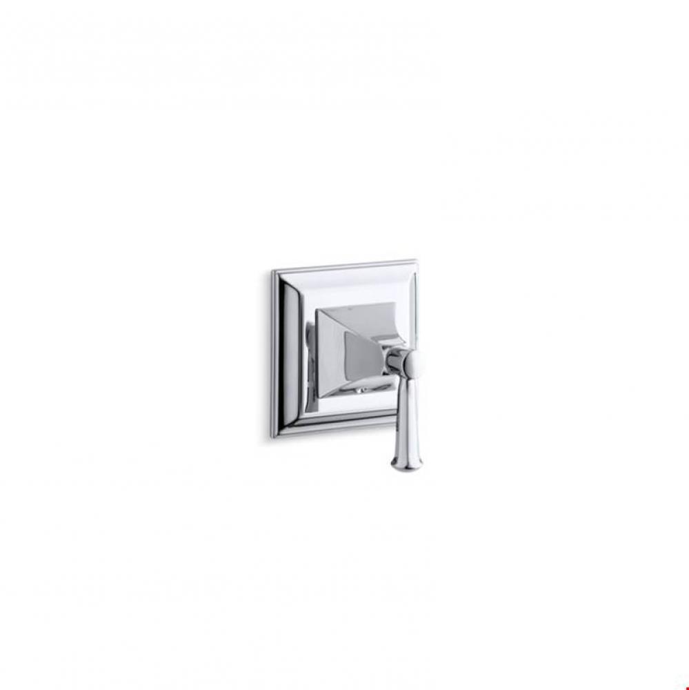 Memoirs® Stately Valve trim with lever handle for transfer valve, requires valve